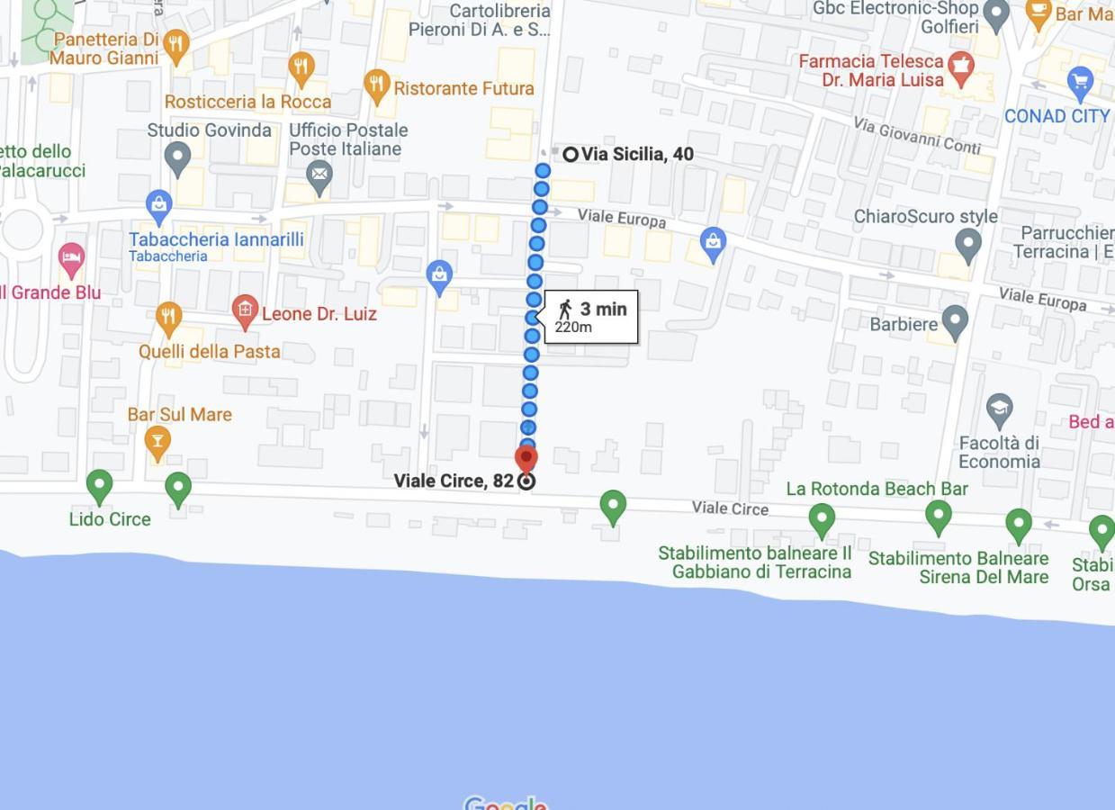 Apartamento Casa Del Sole, In Via Sicilia Vicino Al Mare Terracina Exterior foto